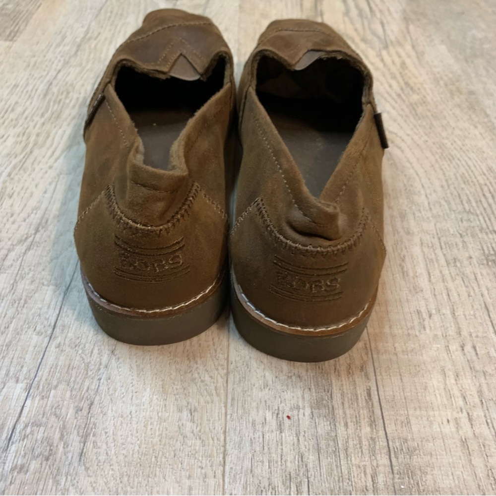 Skechers Women's BOBS brown slip-on memory foam loafers size 10 - Picture 4 of 7